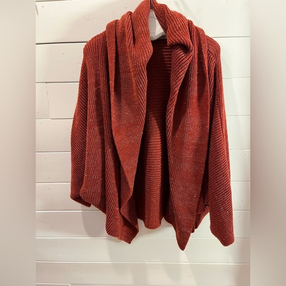 Atelier LUCIE BOURNIVAL orange 🧶 knit vest one size - Picture 4 of 9